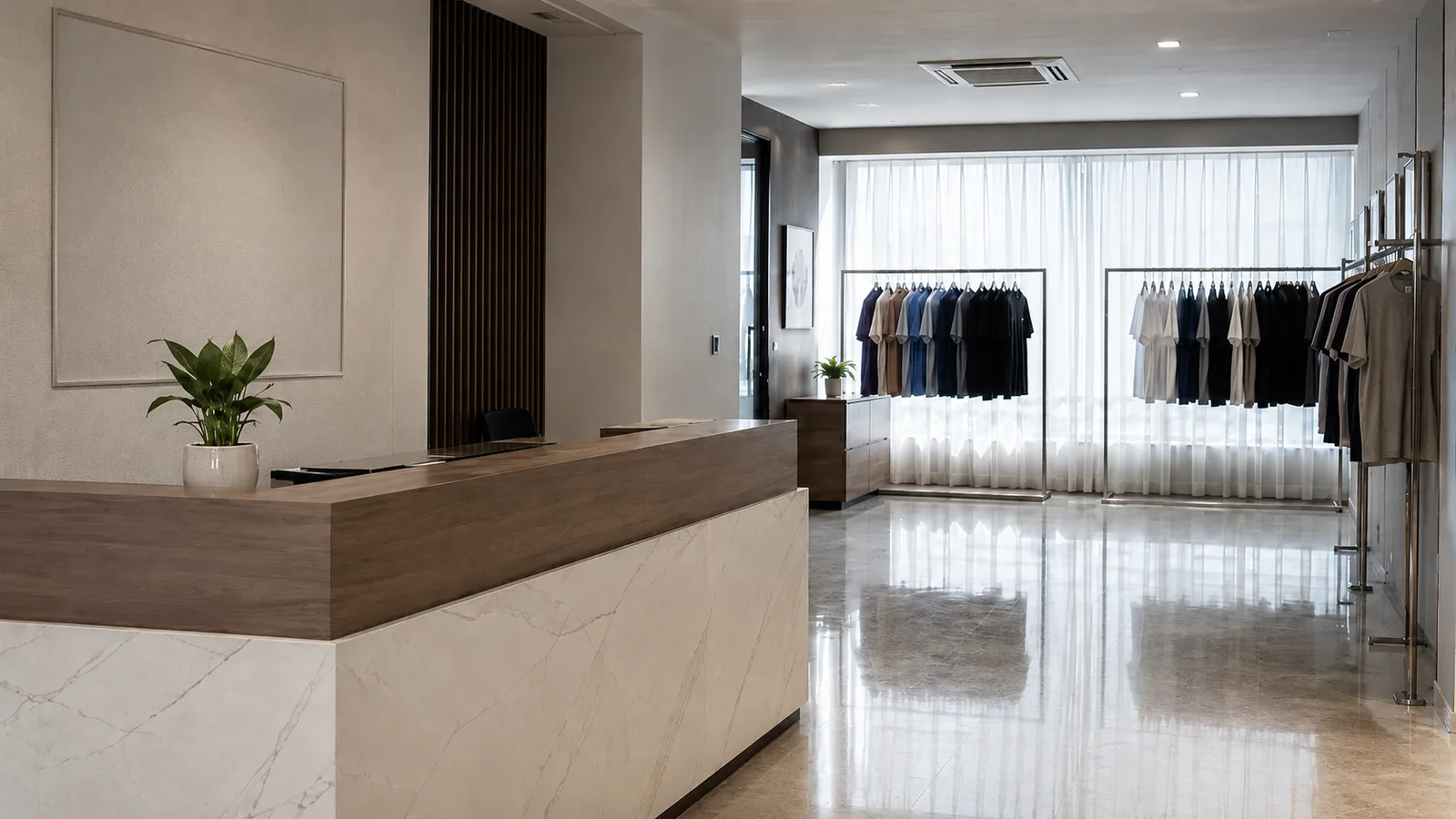 Milky Fashions office and company story visual