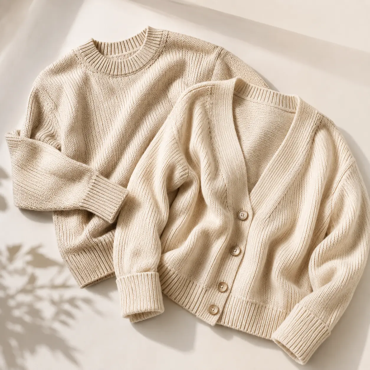 Knitwear imagery representing private label apparel sourcing