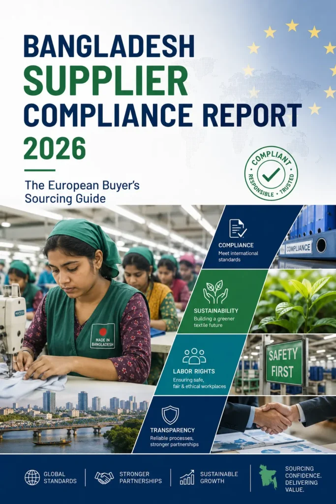 Bangladesh supplier compliance report 2026 EU apparel sourcing data
