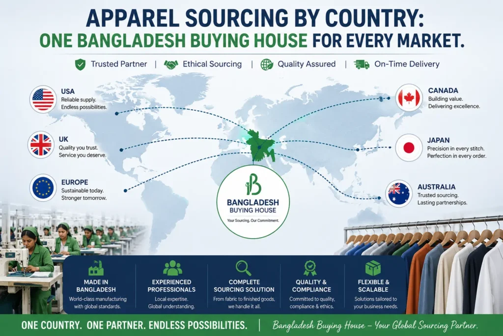 bangladesh apparel sourcing by country buying house for global fashion brands
