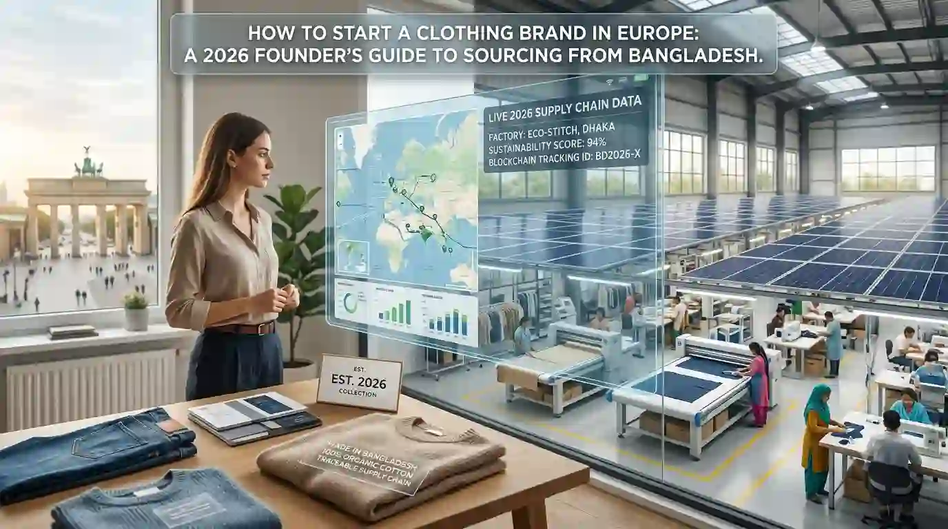 How to Start a Clothing Brand in Europe: 2026 Sourcing Guide